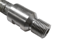 Broca de dedo de diamante con segmentos 18x60 mm