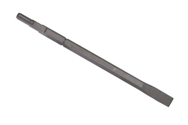 Flatmeisel flatmeisel 25x400 mm for Bosch 19 mm sekskantskaft med krage