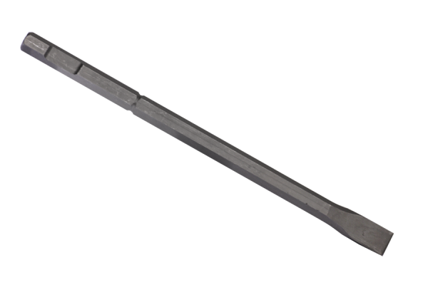 Flatmeisel flatmeisel 25x400 mm for Bosch 19 mm sekskantskaft med krage