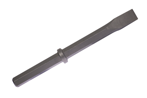 Cincel plano de vástago hexagonal 30x400 mm
