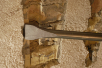Bredmejsel 50x400 mm nedrivning hammer