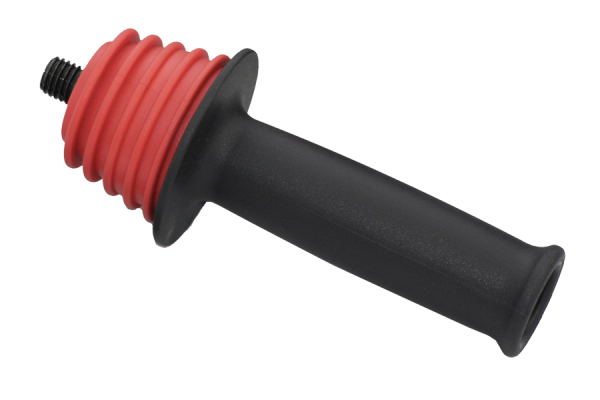 Anti-vibration handle for angle grinders with M14 thread