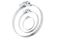 5x fascette stringi tubo 12-22 mm