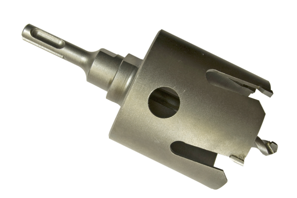 SDS Plus şaftlı genel kullanım için elmas uclu delik açma testeresi 68 mm