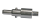 Adaptador para máquima de perforación Hilti DD100/DD130 con rosca 1/2"-20 UNF