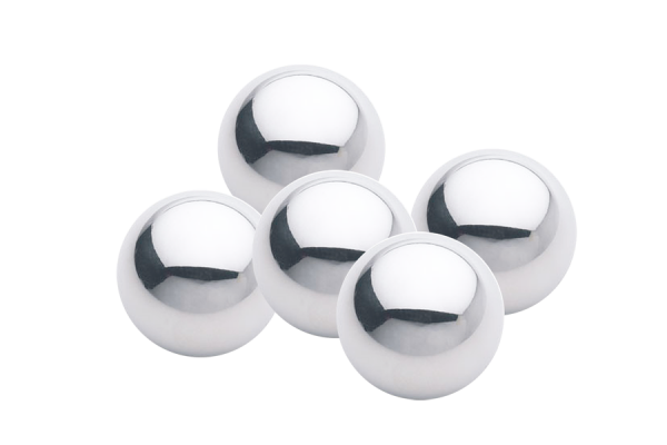 5x steel balls Ø 6 mm