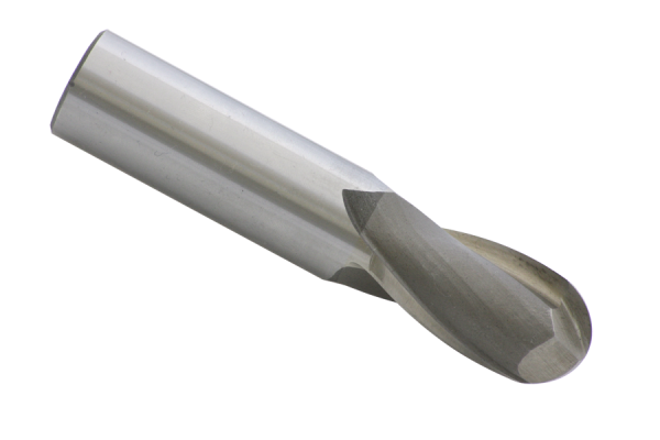 HSS fraise hémisphérique (DIN327) à queue cylindrique Ø 18 mm