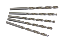 Serie di 150 pezzi HSS punta elicoidale per metallo DIN338N in Ø 0,4-3,2 mm