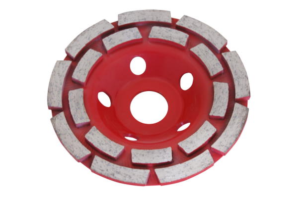 Diamond cup wheel 2-row Ø 115x22.2 mm