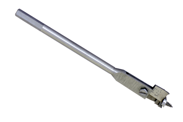 Verstelbaar slangenboor voor zacht- en hardhout Ø 15-25 mm