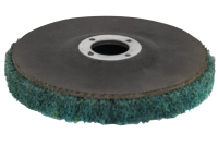 125 mm polerskive fleece 125x22,2 mm K120