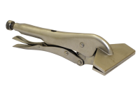 Flat nose locking clamp pliers 220 mm