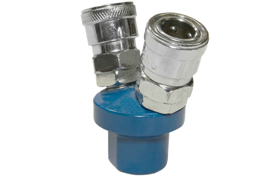 3-fach Gasverteiler T-Stück Für 11kg Propangasflasche – 3 Ausgänge W21.8x1/14 LH Für Druckminderer Oder Mehrflaschenbetrieb, Messing