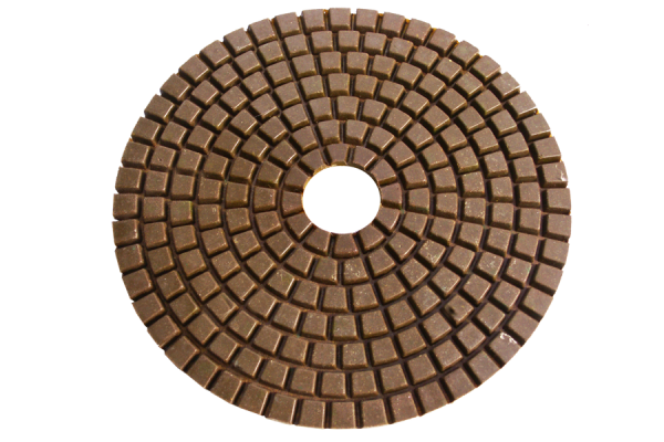 100 mm polishing pad for stone (wet) grit 5000