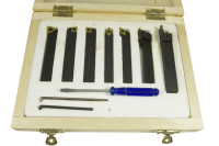 7 шт. комплект квадратного токарного инструмента с режущей пластиной для станка
