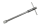 Llave para machuelo 255 mm