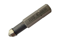 HSS håndforsenket 1/4" bitsholder bitsholder med forsenket avgrading forsenkebor
