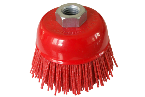 Ø 75 mm nylon cup brush with M14 thread