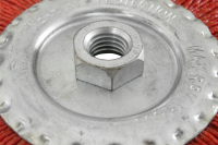 Ø 125 mm spazzola a disco in nylon con filetto M14