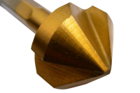 90° Kegelsenker Senkbohrer mit 1/4" Sechskantschaft Schlagschrauber Ø 12,4 mm