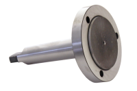 MT3 adapter flange for 80 mm lathe chuck with drifting tang