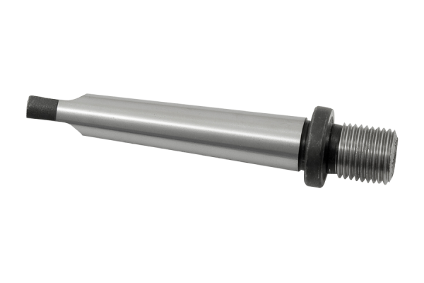 MT1 drill chuck arbor with 1/2"-20 UNF thread and drifting tang