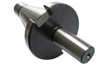 ISO50 drill chuck arbor with B18 taper and M20 draw bar