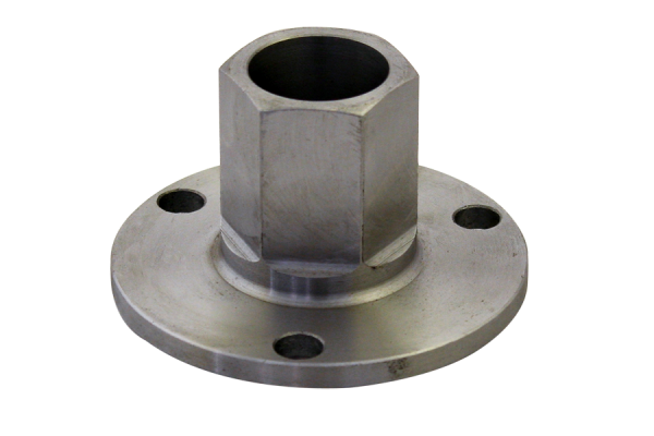 3-hole adapter flange with 1-1/4" thread