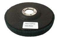 125 mm elyaf polisaj diski 125x22,2 mm kum kalınlığı 600