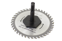 SDS Plus shaft adapter for milling cutters and saws