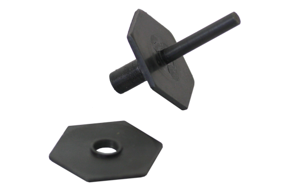 Axeladapter för fräs + sågar 6 mm