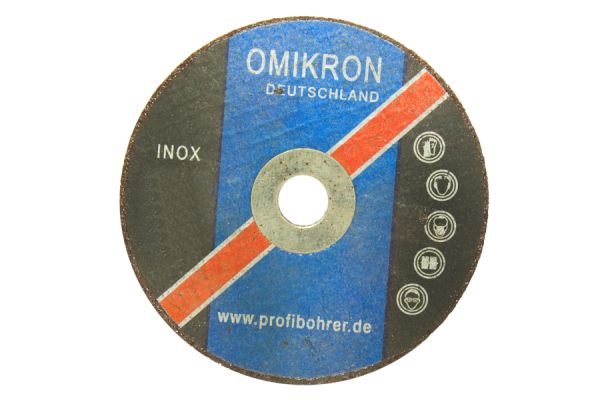 100 mm metalworking inox cut off disc 100x1 mm