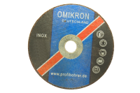 100 mm metalworking inox cut off disc 100x1 mm