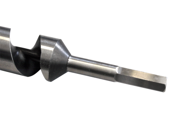 Lewis Schlangenbohrer 34 X 230 Mm – Holzbohrer Mit Sechskantaufnahme, Arbeitslänge 190 Mm, Für Normales Bohrfutter, Präzises Tieflochbohren
