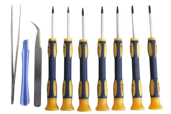 10 parçalı torx anahtar takımı T3-T10