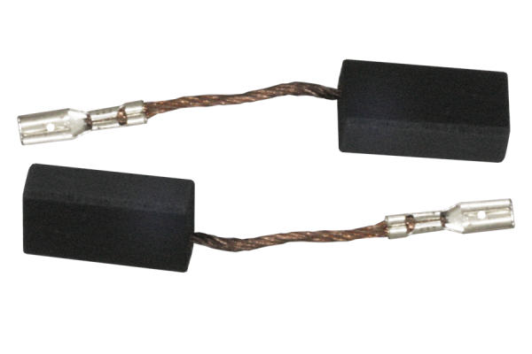 2x spazzole di carbone 6,3x10x20 mm per DUSS PX46 PX76