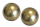2x bolas de latón Ø 9,53 mm