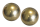 2x mässingskulor Ø 10 mm