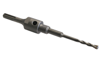 SDS Plus shank 100 mm with 5/8"-11 thread and taper shank pilot drill bit