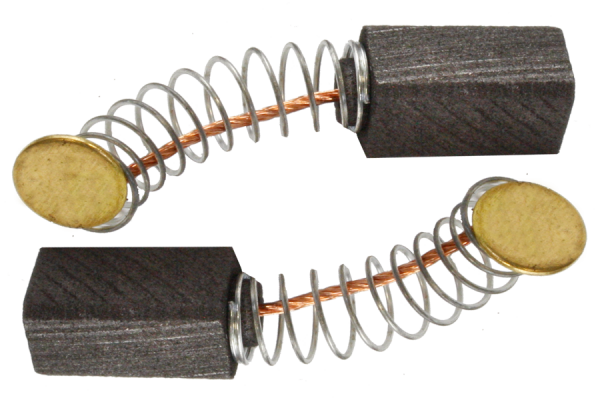 2x Kohlebürsten Kohlestifte Kohlen für Hitachi/Hikoki 6x6,5x12/13,5 mm (999024)