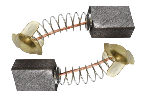 2x Kohlebürsten Kohlestifte Kohlen für Hitachi/Hikoki 7x13x17/18,5 mm (999026)