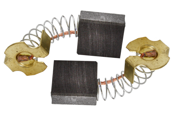 2x Kohlebürsten Kohlestifte Kohlen für Hitachi/Hikoki 7x17x17 mm (999032/034)