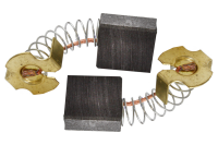 2x koolborstels voor Hitachi/Hikoki 7x17x17 mm (999032/034)