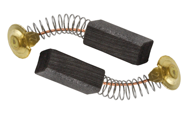 2x carbon brushes for Hitachi/Hikoki 6.5x7.5x16/17.5 mm (999035)