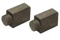 2x Spazzole di carbone per Dewalt 7 x10,5 x13,5/17 mm