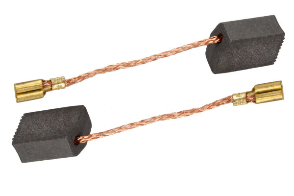 2x Kohlebürsten für Dewalt 6,3 x 10 x 14 mm