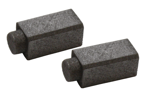 2x escobillas de carbón para Metabo 6x6x12/14,5 mm