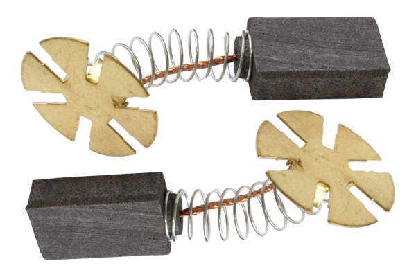 2x kullbørster kullblyanter for AEG 6,5x12,5x20/24 mm b4-32 222556