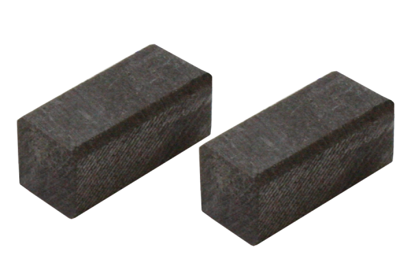 2x escobillas de carbón para Black&Decker 6x6x13 mm (203582)