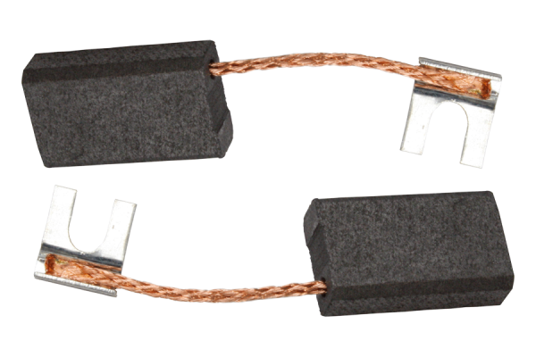2x escobillas de carbón para Black&Decker 6x12x19,5/21 mm 893384